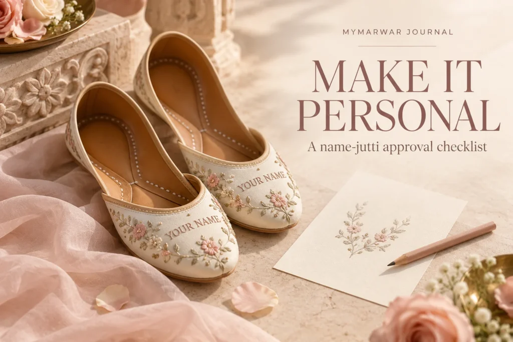 Personalised Name Jutti: Spelling, Placement and Design-Proof Checklist