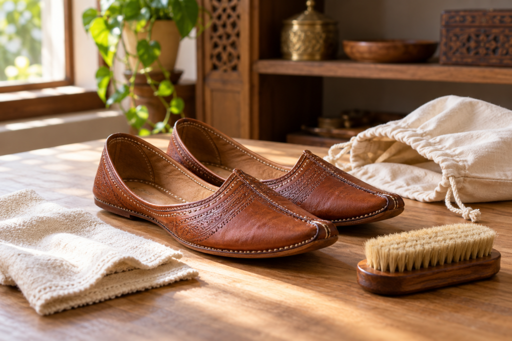 Embroidered Mojari Care: Protecting Threads and Decorative Detail