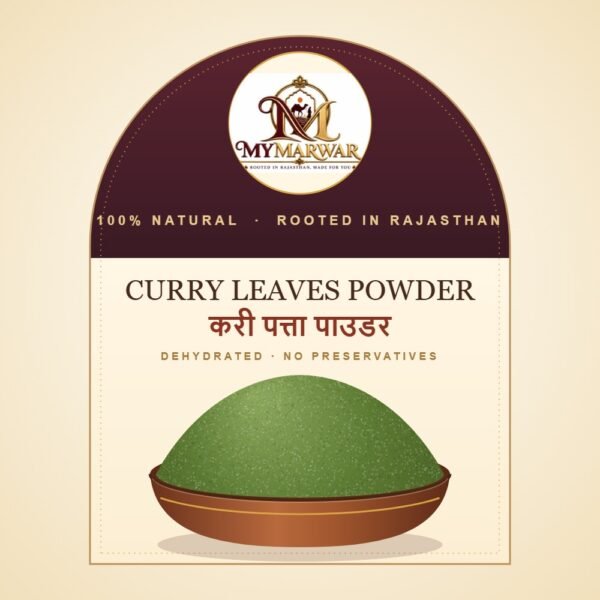 MyMarwar Curry Leaves Powder (करी पत्ता पाउडर)