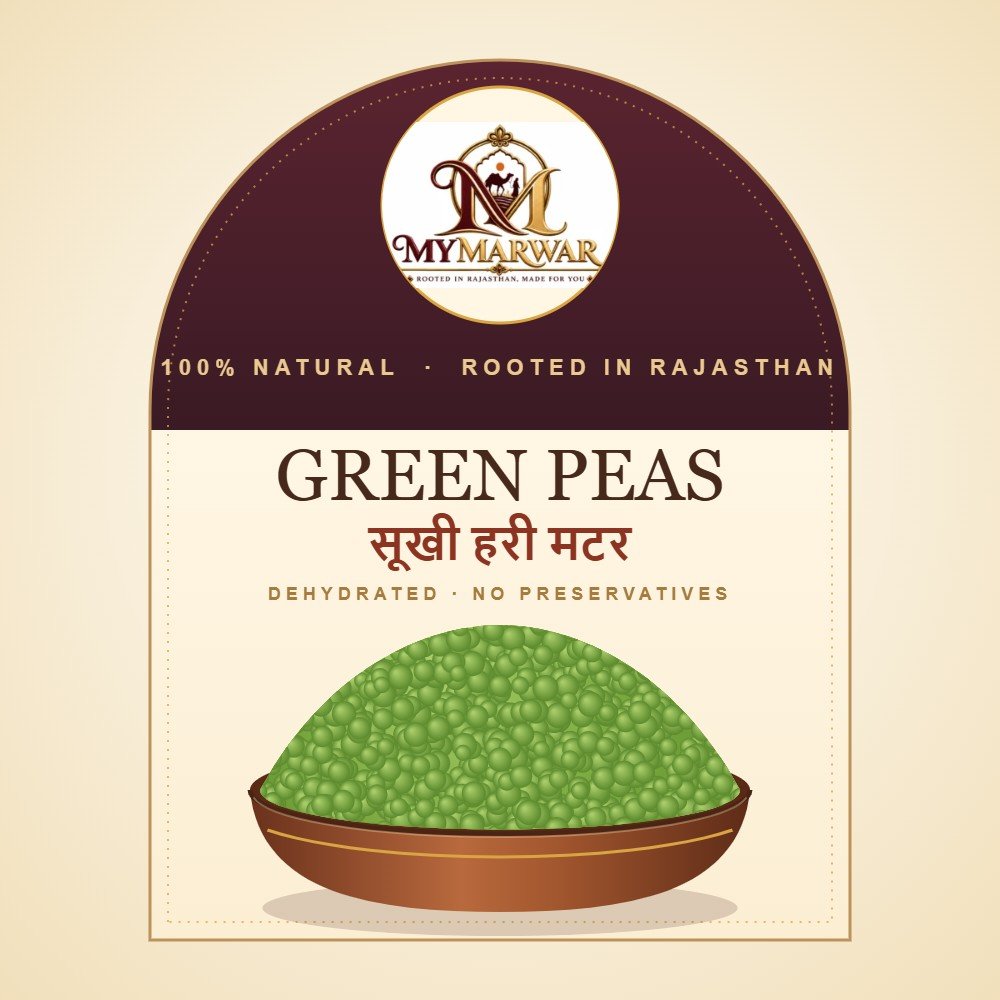 MyMarwar Green Peas (सूखी हरी मटर)