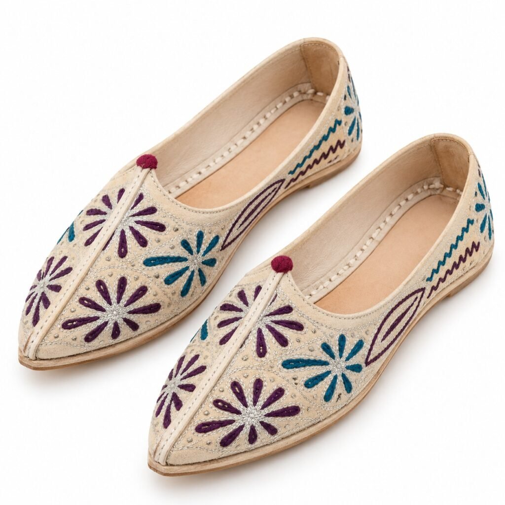 Printed Mojari vs Embroidered Mojari: Choose the Surface Effect